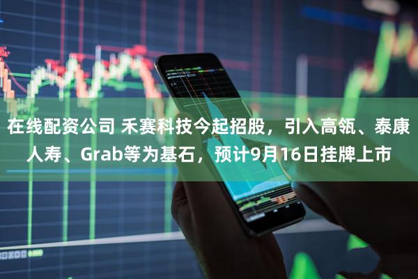 在线配资公司 禾赛科技今起招股，引入高瓴、泰康人寿、Grab等为基石，预计9月16日挂牌上市